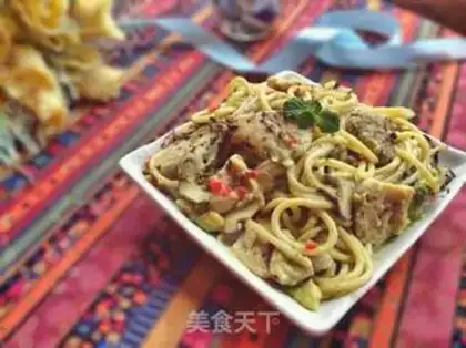 Make Chicken pasta step 15