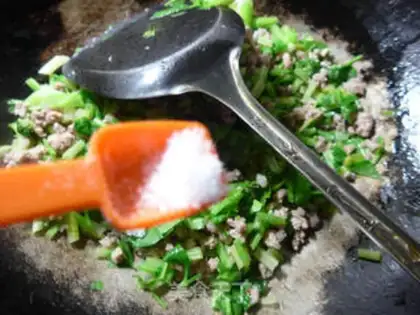 Make Pork and celery step 7