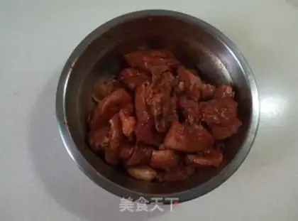 Make Korean fried meat and burrito step 1