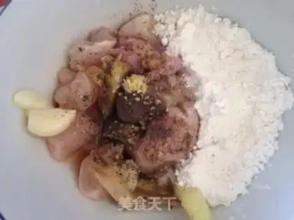Make Powder rice step 2
