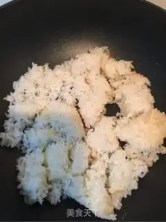 Make Peas fork for fried rice step 2