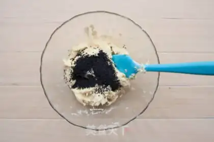 Make Black Sesame Cookie step 5