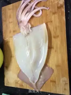 Make Roasted squid step 2