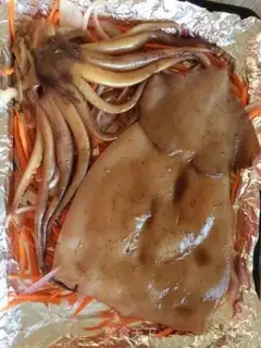 Make Roasted squid step 3