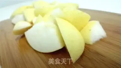 Make Pear soup step 1