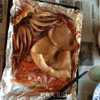 Make Roasted squid step 5