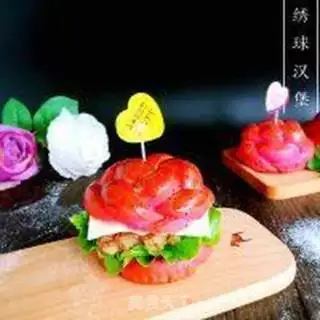 Make The embroidery burger step 19
