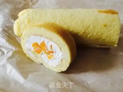Make Mango cake rolls step 20