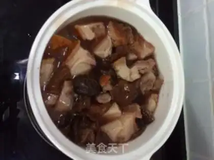 Make Burning meat mushrooms step 3