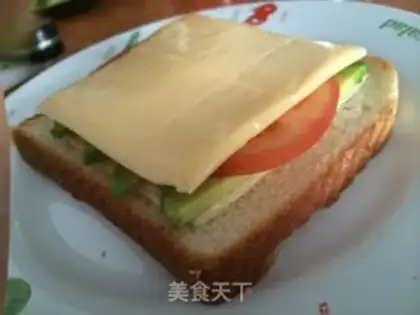 Make Avocado sandwich step 2