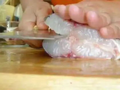 Make Luxury sourfish step 0