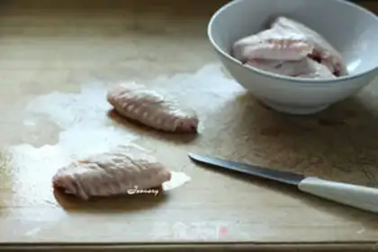 Make Garlic chicken wings step 0