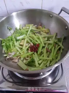 Make Celery chili step 5