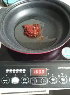 Make Plum stew, frozen tofu step 4