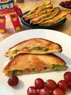 Make Avocado sandwich step 9