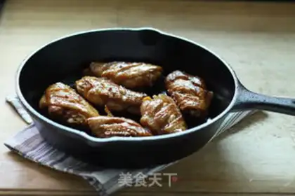 Make Garlic chicken wings step 4
