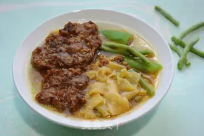 Make Steak pumpkin noodles step 10