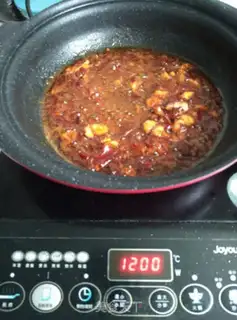 Make Plum stew, frozen tofu step 5
