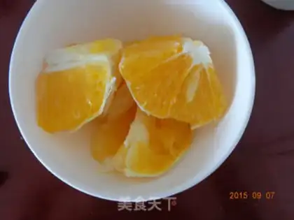 Make Honey orange juice step 1