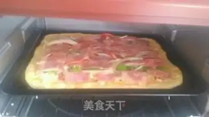 Make Bacon pizza step 11