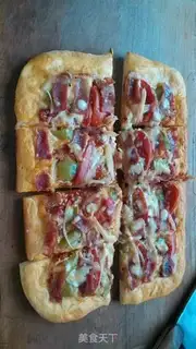 Make Bacon pizza step 13