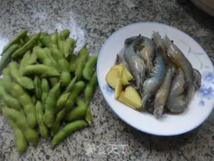 Make Bean fried shrimp step 0