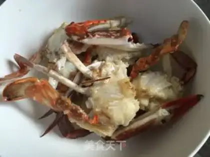 Make Coconut curry crab step 3
