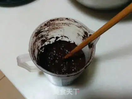 Make Coco sponge cake step 2