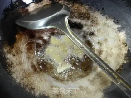 Make Bean fried shrimp step 3
