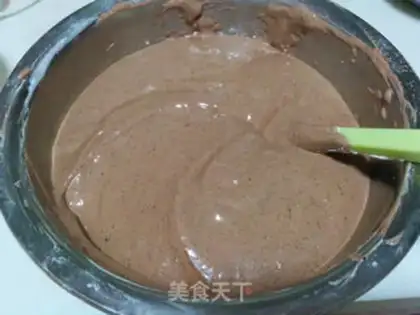 Make Coco sponge cake step 9