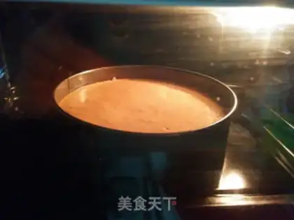 Make Coco sponge cake step 11