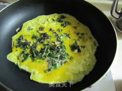 Make Sour shrimp fried eggs step 3