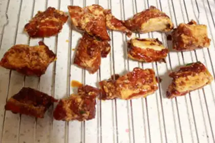 Make Garlic roasted ribs step 3