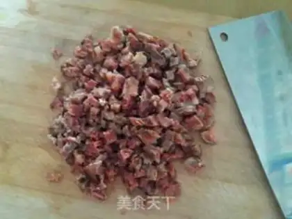 Make Red bean sausage step 2
