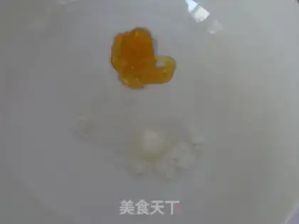 Make The peanut sesame is red step 1