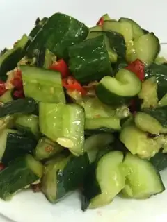 Make Shoot the cucumber step 5