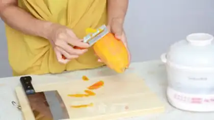 Make Red-tree papayas step 2