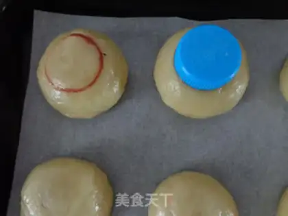 Make The peanut sesame is red step 16