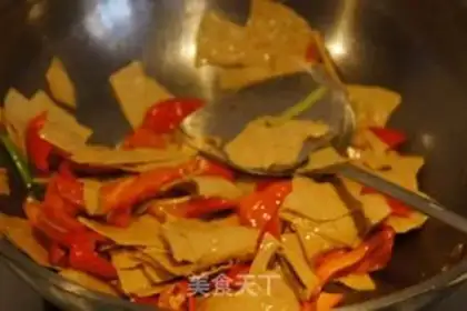 Make Scrambled peppers step 5