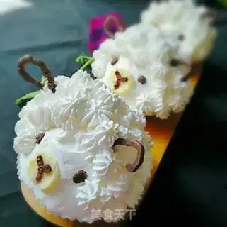 Make Three sheep with Thai cupcakes step 19