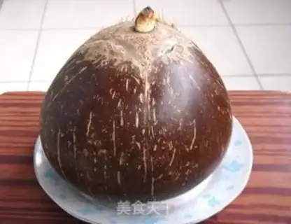 Make Coconut milk nest step 0