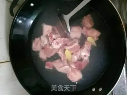 Make Sugar vinegar ribs step 1