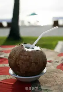 Make Coconut milk nest step 1