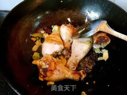 Make Red chicken legs step 7