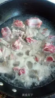 Make Red burn ribs step 1