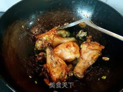 Make Red chicken legs step 9