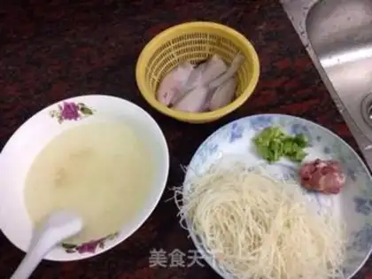 Make Tofu rice soup step 0