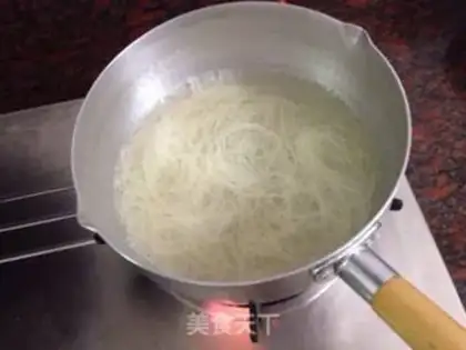 Make Tofu rice soup step 2