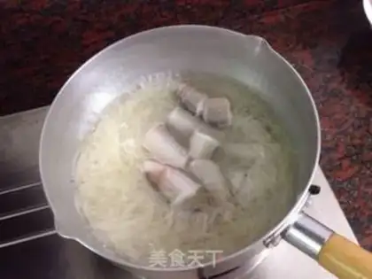 Make Tofu rice soup step 3