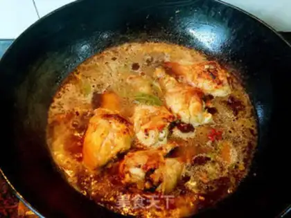 Make Red chicken legs step 10